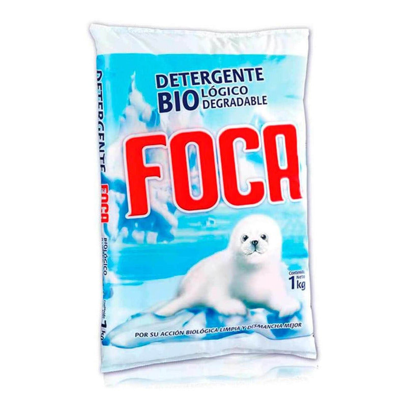 Detergente En Polvo Foca 1kg