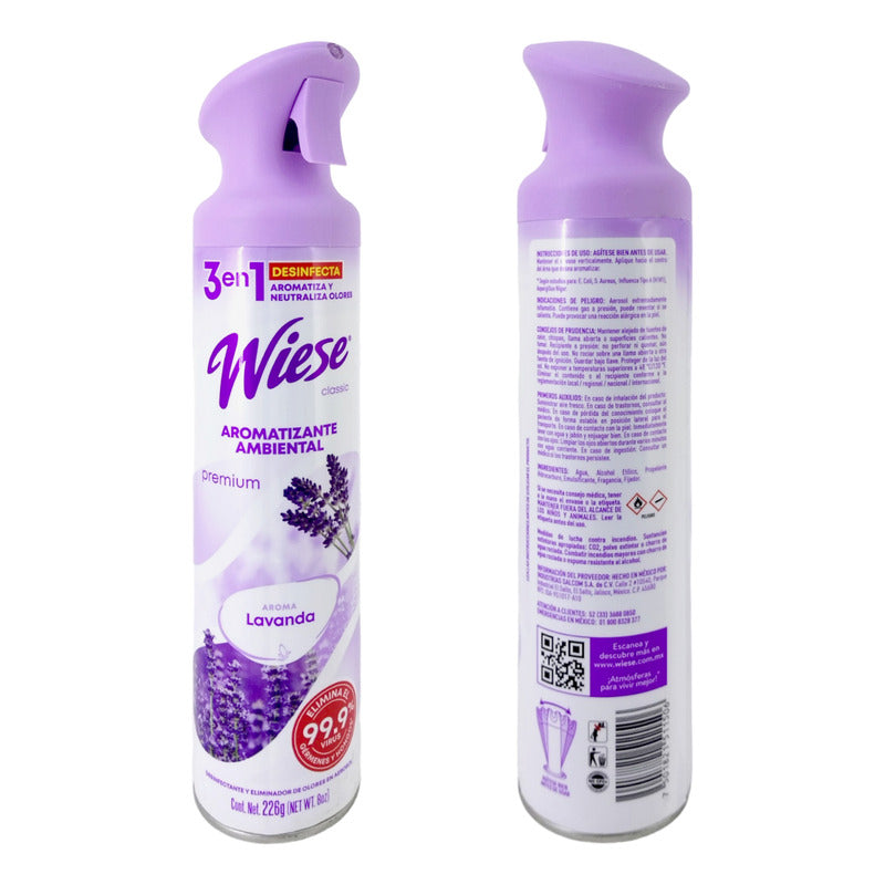Aromatizante Wiese Lavanda 226 G. 3 En 1