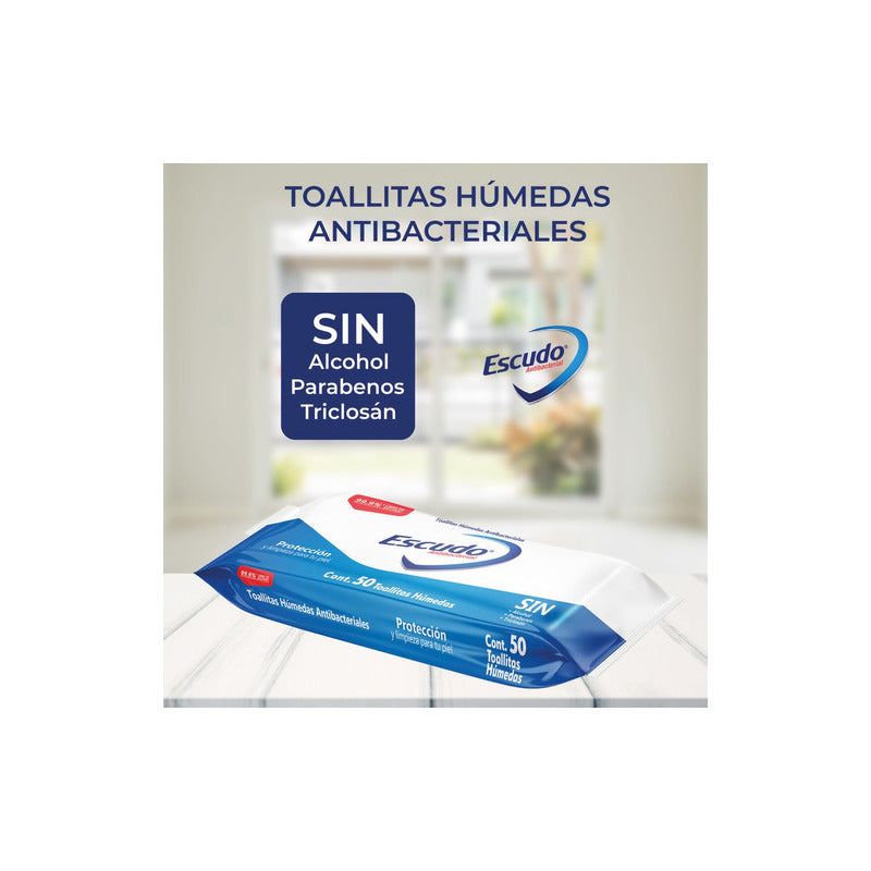 Escudo Toallita Pack - 50 - Pack - 36 - Bolsa