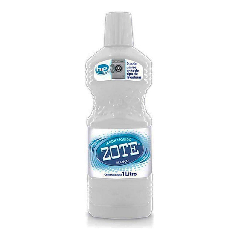 Jabón Zote Líquido Blanco 1 Lt
