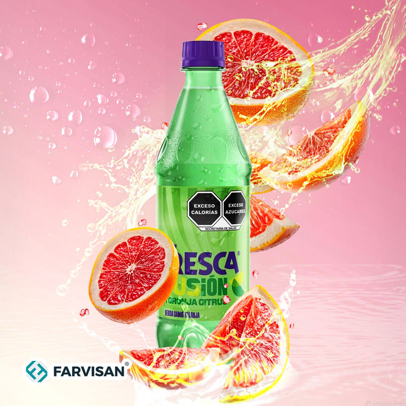 Fresca Fusión Toronja Citrus 600 Ml