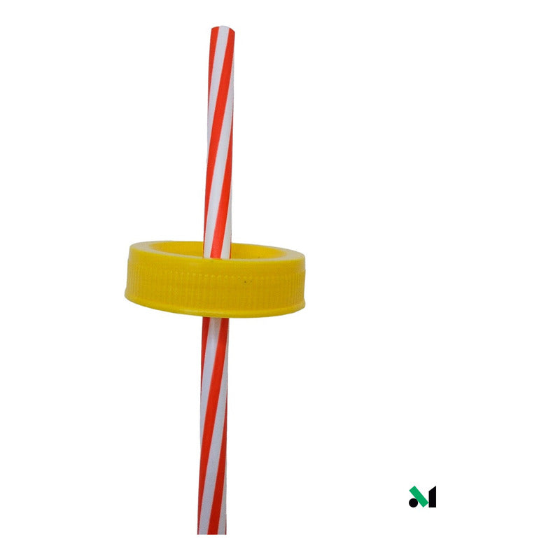 10 Vaso Dulcero Mario Bross Popote Fiesta Regalo 1 L