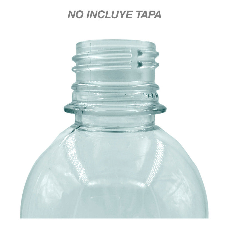 25pack Envase Vacio Botella Pet Shampoo Chaparrita 500ml