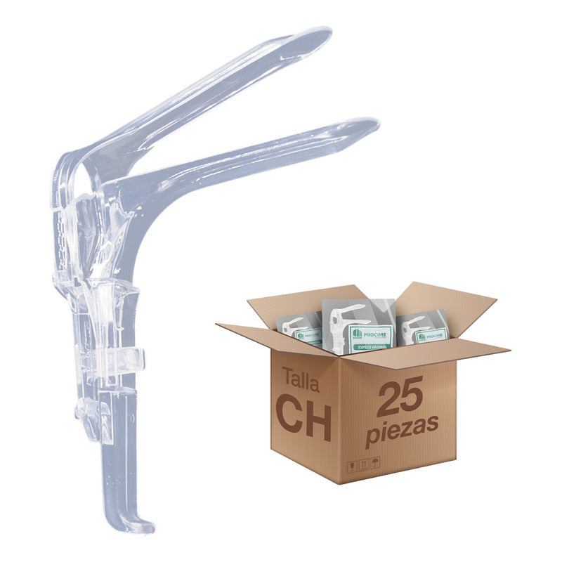 25pz Espejo Vaginal Desechable Procime® Chico Ginecologico