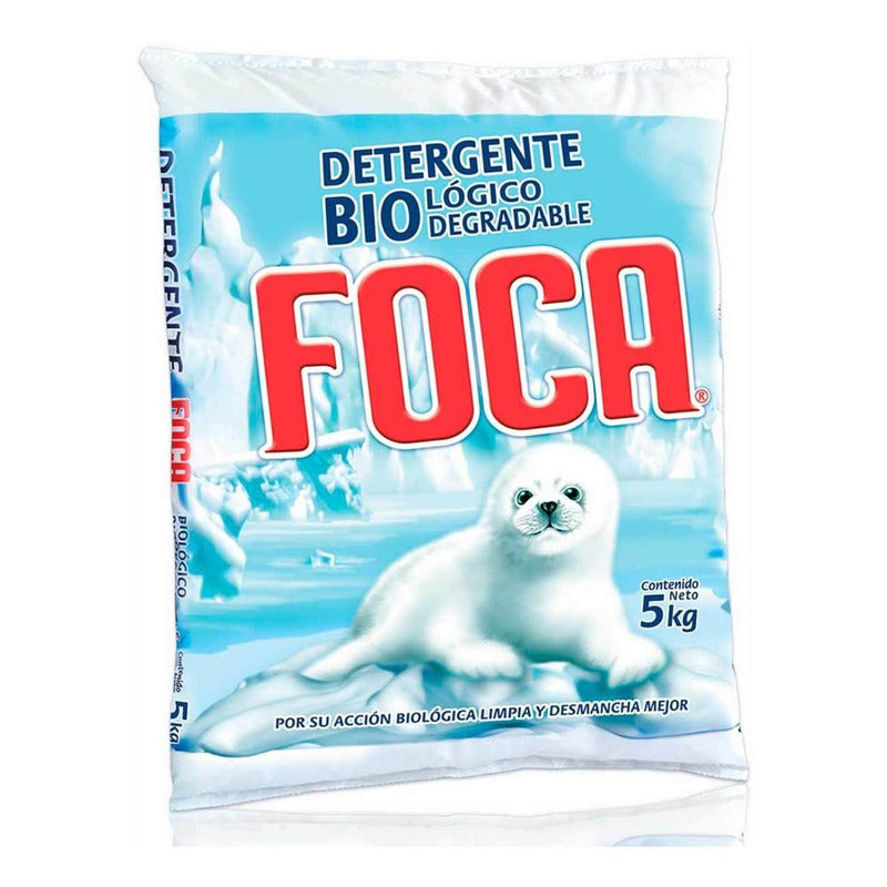 Detergente En Polvo Foca 5kg