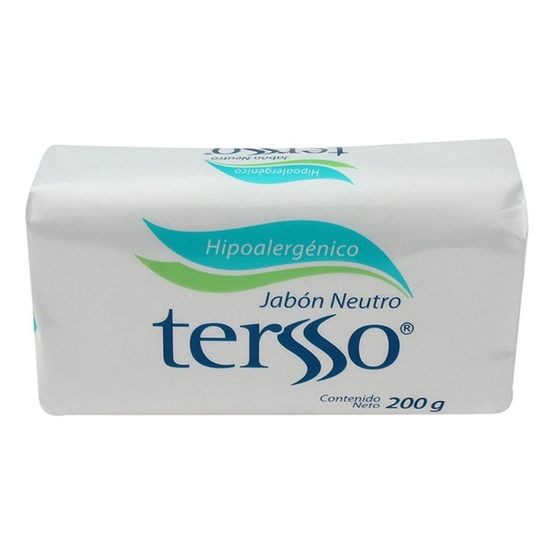 Jabón En Barra Tersso Neutro Hipoalergénico 200g