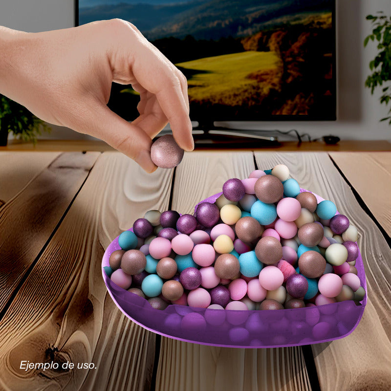 3pz Corazón Dulcero Rojo Grande San Valentín Amor 14febrero