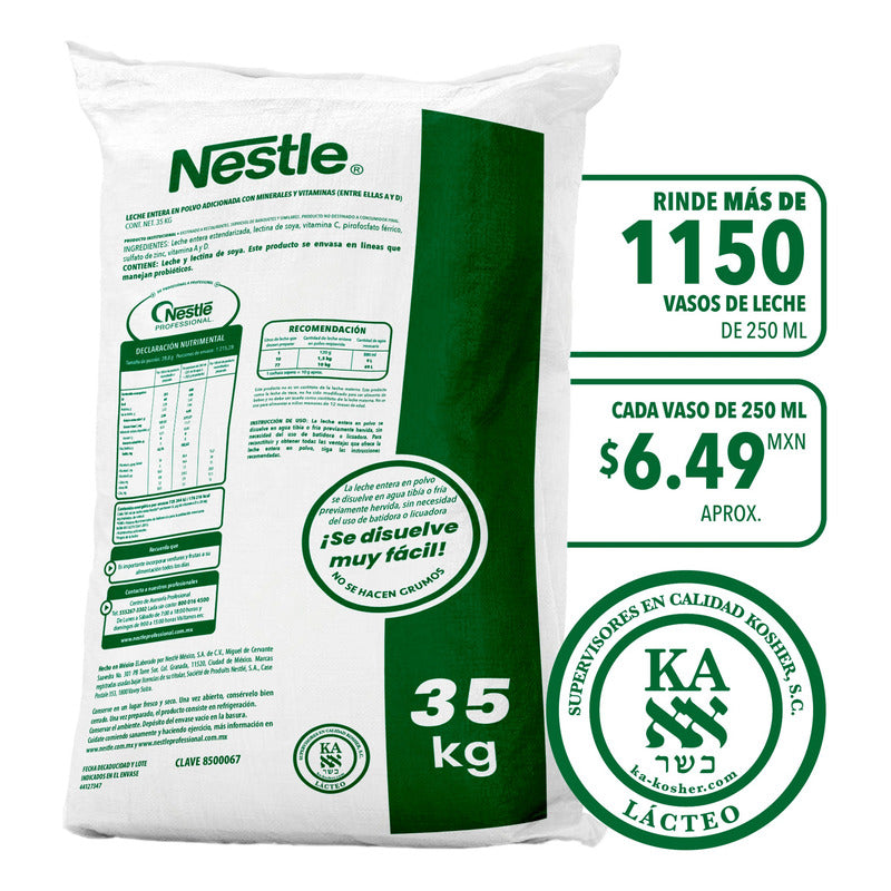 35 Kg De Leche Entera Nestle Cerevita En Polvo Nido Negocio