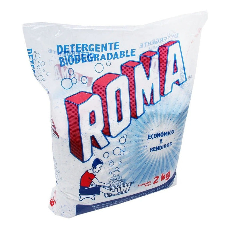 Detergente En Polvo Roma Multiusos 2 Kg