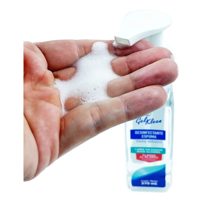 Desinfectante Espuma Para Manos Gel Kleen 270 Ml
