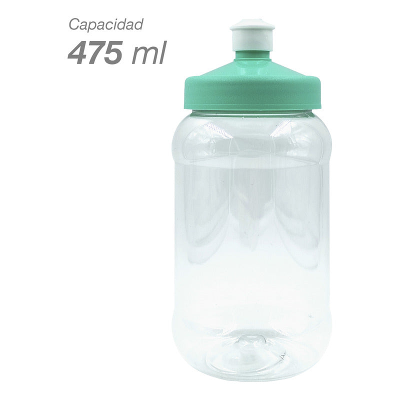 25pzs Cilindro Con Tapa Chupón 500ml Boda Fiesta  Dulcero
