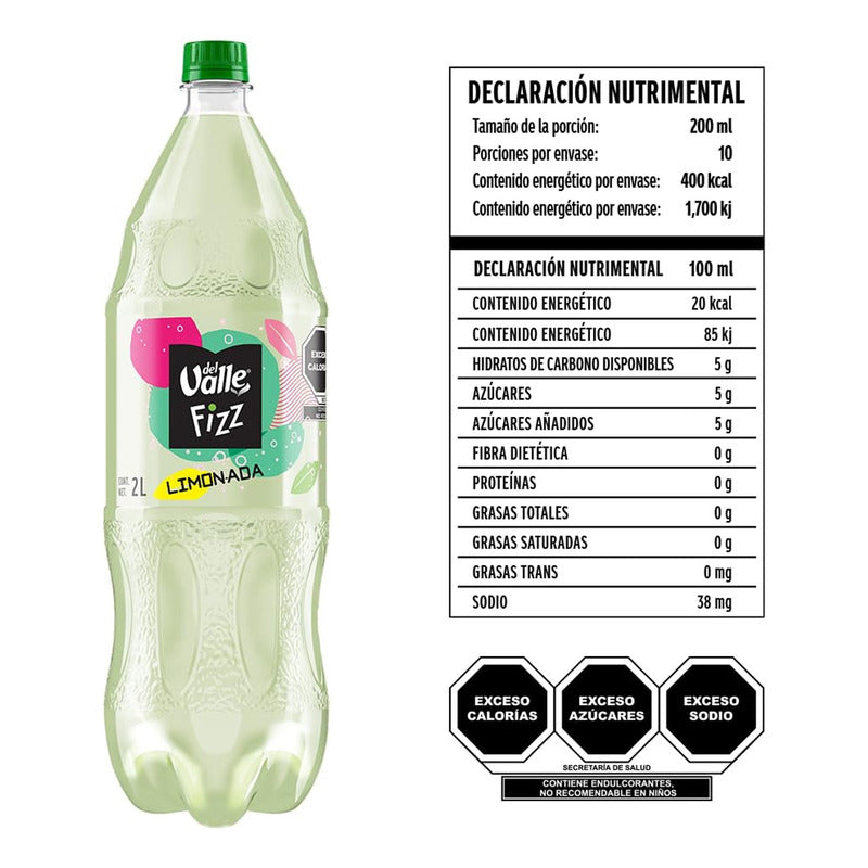 Limonada Fizz Del Valle 2 L