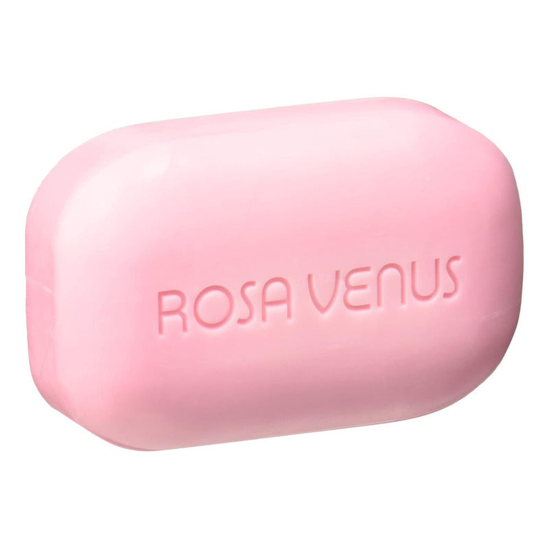 Jabon De Tocador En Barra 200g Rosa Venus