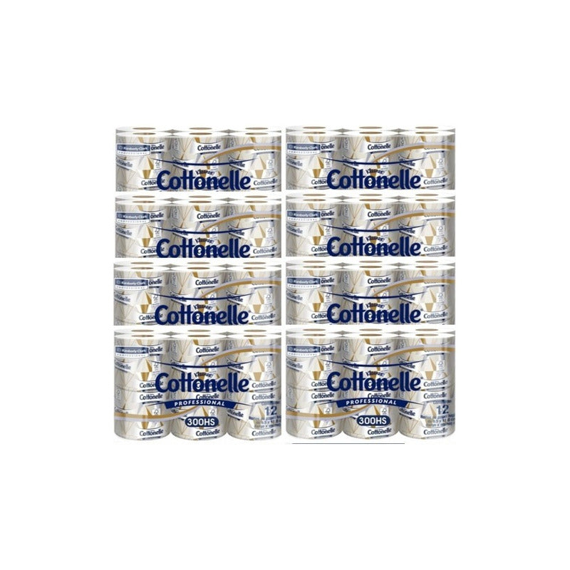 Papel Higienico Kleenex Individual 300h Colchón Con 96 Rollo