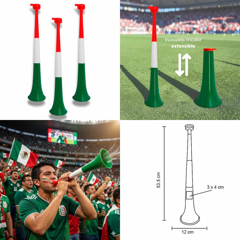 Kit Mundialista 2026 para 10 Personas con Copas y Accesorios