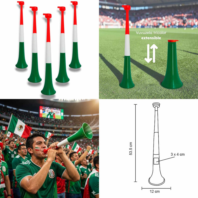 Kit Mundialista 2026 para 20 Personas con Copas y Accesorios