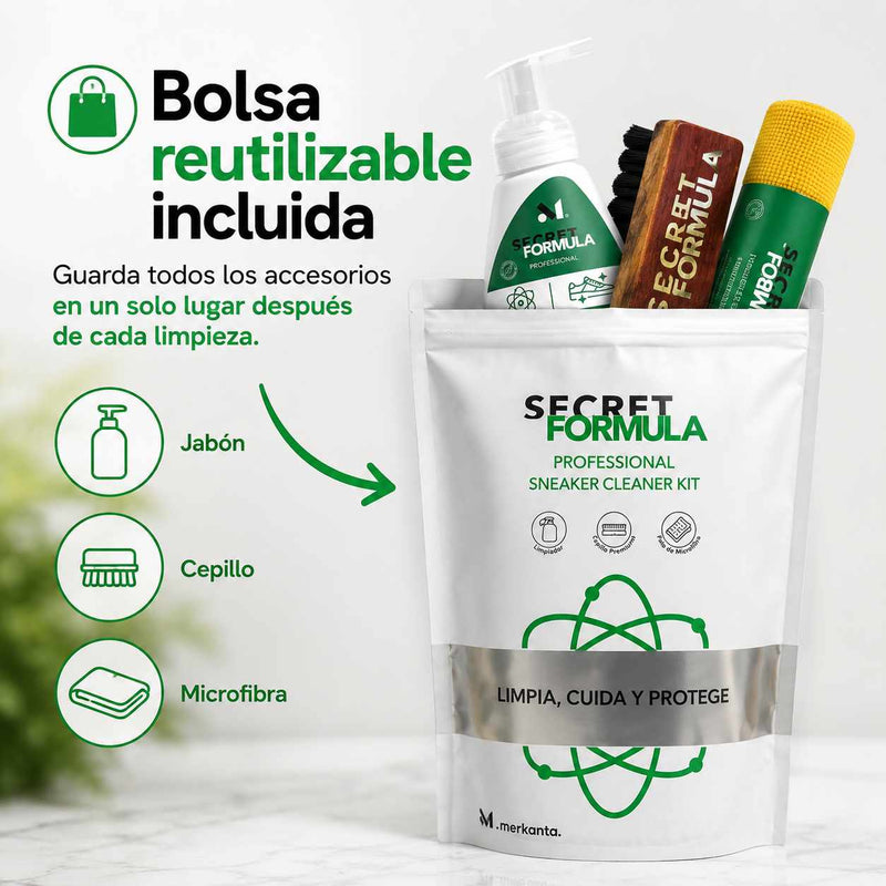 Kit Limpiador Para Tennis Secret Formula
